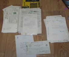 Mountbatten of Burma 2 Signed letters, correspondence and receipts relating to His Mullaghmore Estate Sligo 1960-1967
