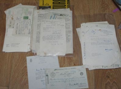 Mountbatten of Burma 2 Signed letters, correspondence and receipts relating to His Mullaghmore Estate Sligo 1960-1967