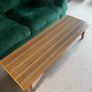 Mid century walnut coffee table Image 2
