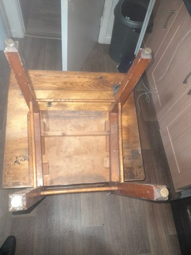 Beautiful Old Childs School Desk and Chair