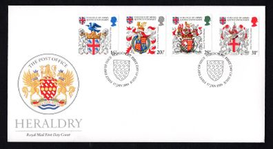 1993 Great Britain 500th Anniversary of College of Arms Commemorative Stamps Royal Mail Addressed First Day Cover (FDC)