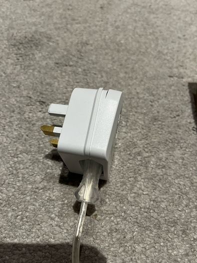 Brass wall lamp plug in