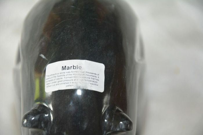Onyx Marble Black Bear