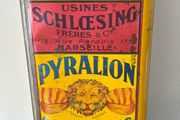 Vintage French 1930's Poison Tin