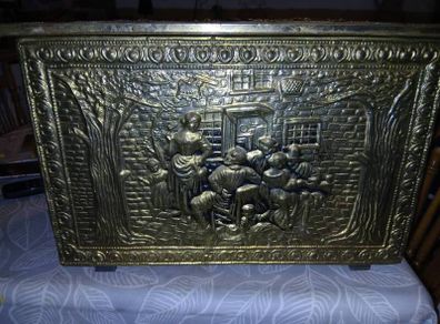 brass coal box