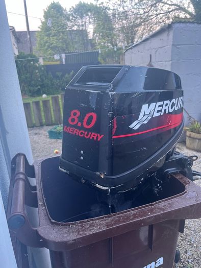 Yamaha 300s inflatable with 8hp Mercury outboard