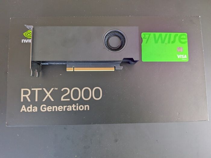 Nvidia RTX 2000 Ada Generation 16GB SFF / Low Profile Gaming / AI / workstation