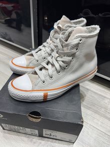 Leather converse uk4