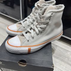 Leather converse uk4