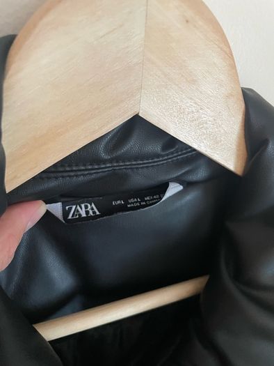Zara Men Faux Leather Jacket