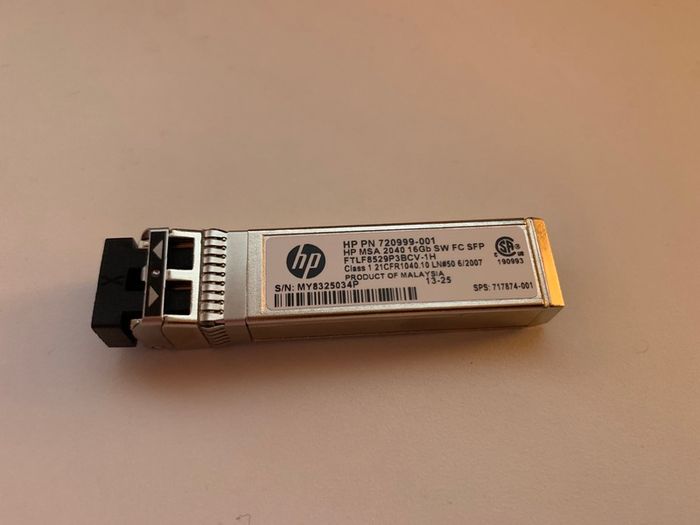 (LOT4) HP MSA 2040 16gb SW FC SFP 720999-001 Sfp Transceiver Module