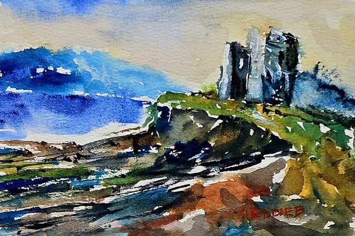 Irish scenes  watercolours