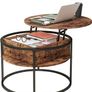 Round Coffee Table,Lift Top Coffee Tables for Living Room Image 3