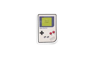Handheld Gaming Glossy Sticker