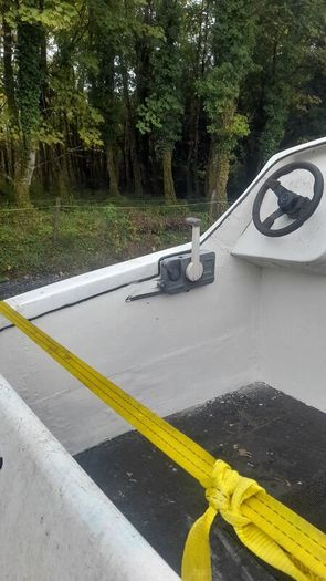 16ft cabin boat.