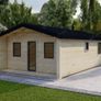 Ecohome Log Cabins 2 Bed Contemporary Style 40 sq.m. 5m x 8.7m Image 2