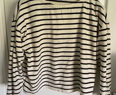Stradivarius ladies cotton striped top