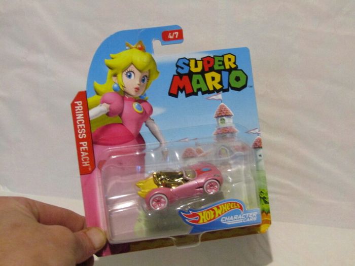 Hot Wheels Super Mario Bros Character Cars Complete Set Of 7 Diecast Cars Brand New Sealed
