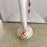 Lovely Vintage MCM Mdina Glass Long Stem Vase, Bulbous Base Image 6