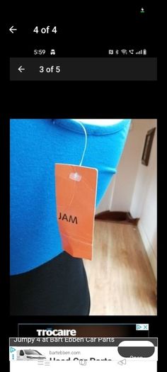 Ladies Jam Top. New with tags