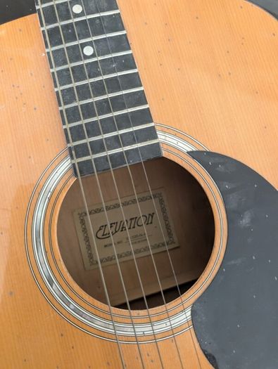 Elevation guitar in need of small repair