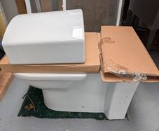 Fully Back to Wall Toilet & Fittings + Seat