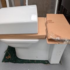 Fully Back to Wall Toilet & Fittings + Seat
