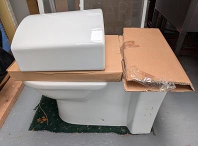 Fully Back to Wall Toilet & Fittings + Seat