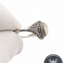 925 Silver Mother Of Pearl Ring Image 6