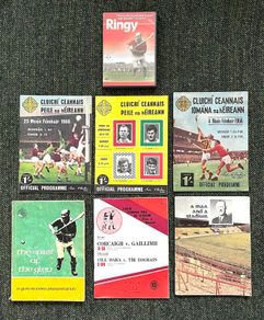 Rare GAA Collection of Programs, Annuals, and Books
