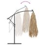 Garden Parasol with LED Lights Image 6
