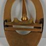 Antique gold tone belt buckle Image 3