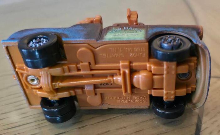 Collectable Disney Pixar Car Race Tow Truck Tom Die-Cast