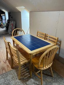 Table and chairs