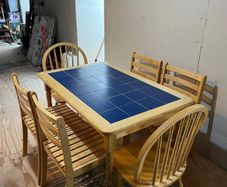 Table and chairs