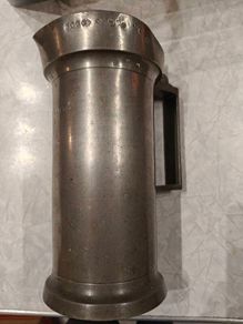 pewter tankard / jug