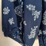 Navy print blouse Image 4