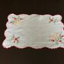 Pre-loved Vintage Hand Embroidered Doilie Image 5