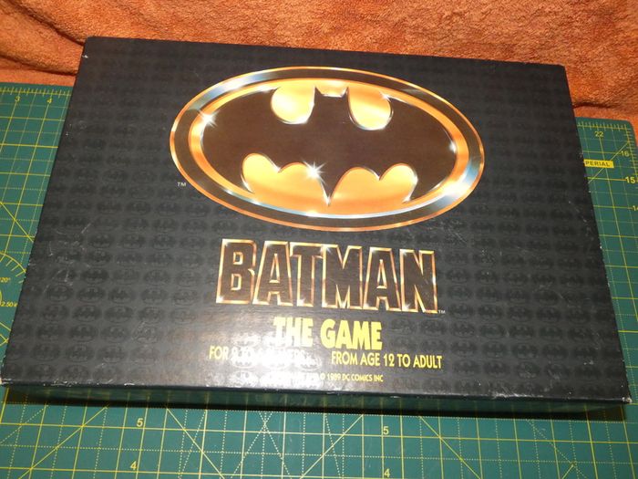 Rare Batman The Game 1989 Paul Lomond Games Made In Uk Unused