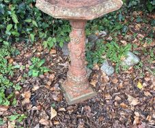 Terracotta Birdbath