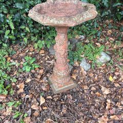 Terracotta Birdbath