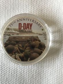 WW2 D Day Commemorative US Half Dollar