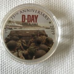 WW2 D Day Commemorative US Half Dollar