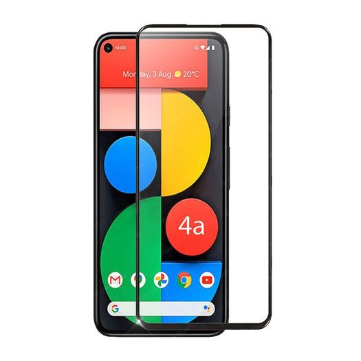 For Google Pixel 4a 5G Tempered Glass 9D Curved Screen Protector Full Coverage - FHT010GPT