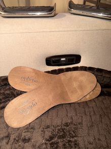 Ophena S Mganetic Safety Stirrups and insoles size UK 5