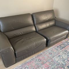 Natuzzi Leather Sofa