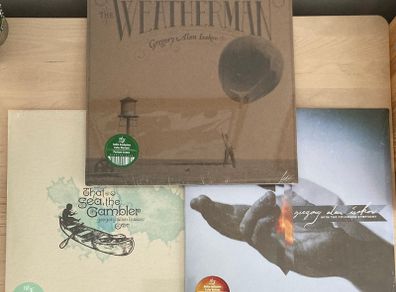 3 x Gregory Alan Isakov Limited Edition 180g Colour Vinyls New, Sealed