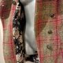 NEW, Joe Brown Green Check Wool Winter Coat - Size 10 Image 5