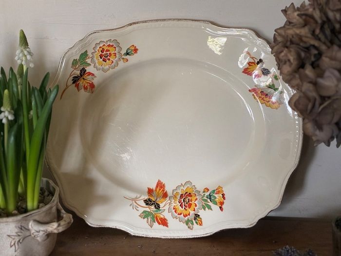 Antique China Platter