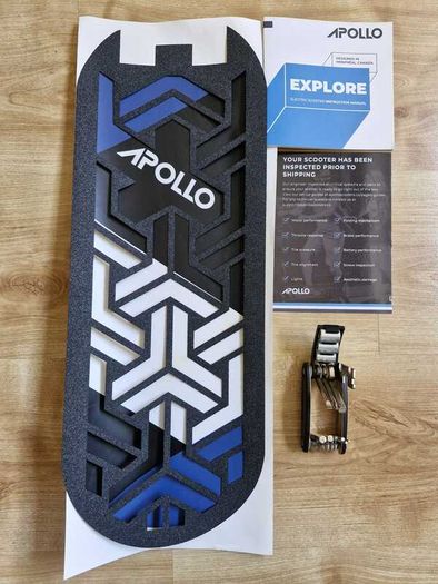Apollo Explore V1 (1000W) - Needs brake service & tube